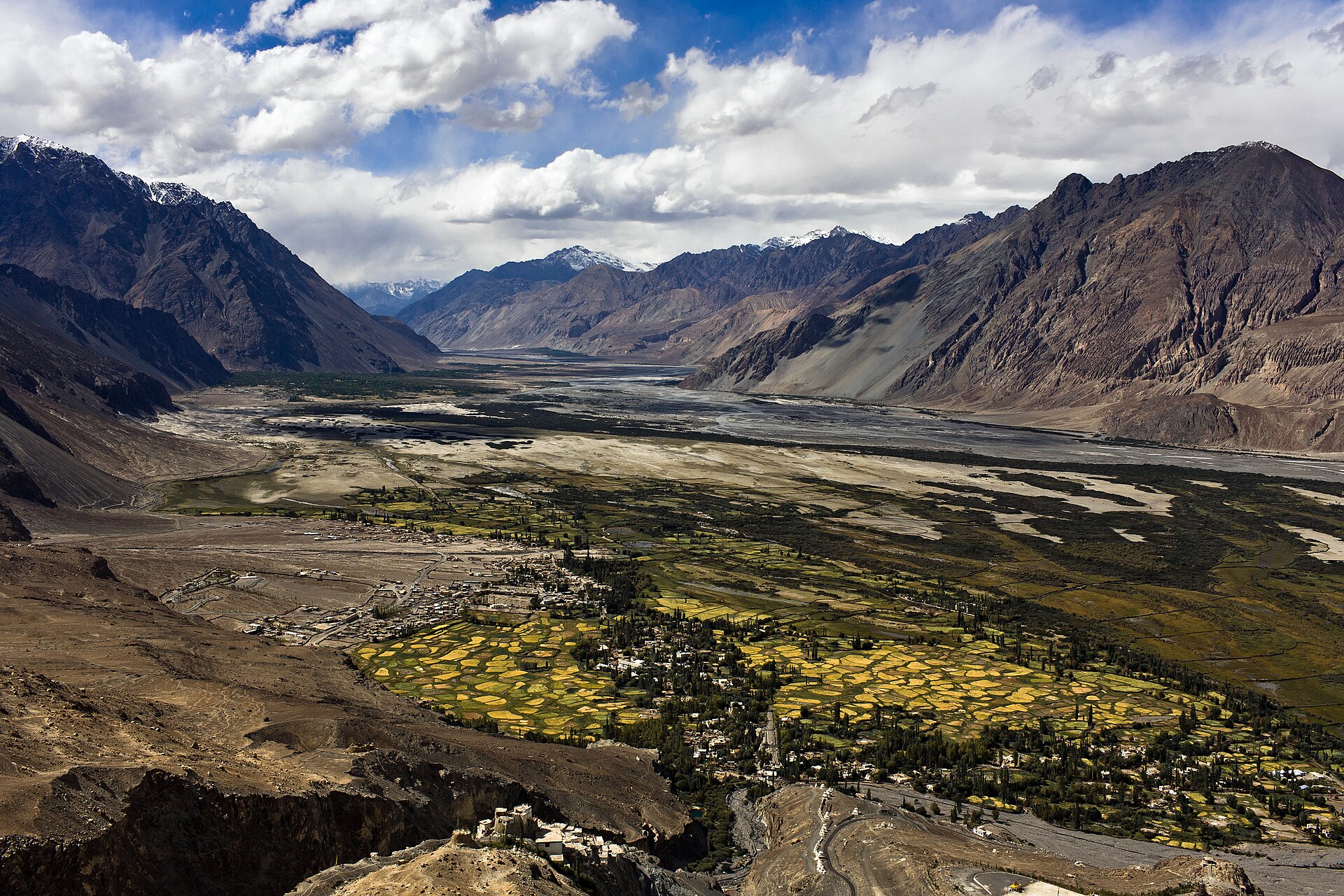 Scenic India landscape
